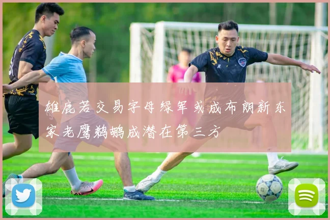 雄鹿若交易字母绿军或成布朗新东家老鹰鹈鹕成潜在第三方